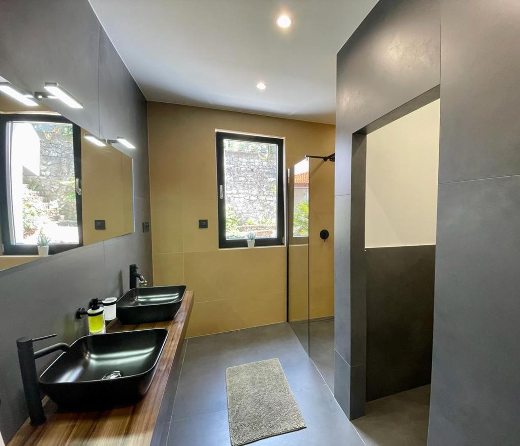 Aparthotel Villa V With Heated Pool 리예카 외부 사진